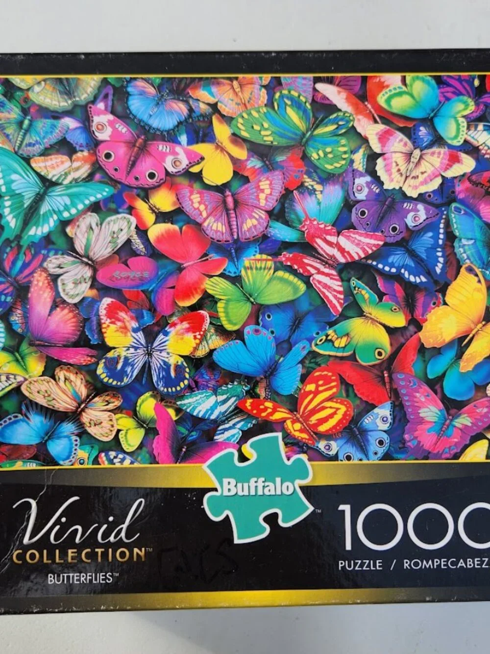 Buffalo Games Vivid Collection Butterflies 1000 Piece Jigsaw Puzzle Butterfly Bl